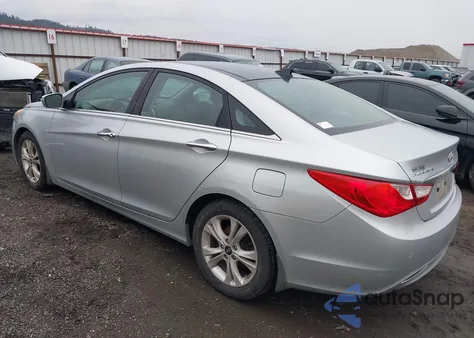 2013 Hyundai Sonata Limited из США, поврежденный, VIN 5NPEC4AC9DH634820